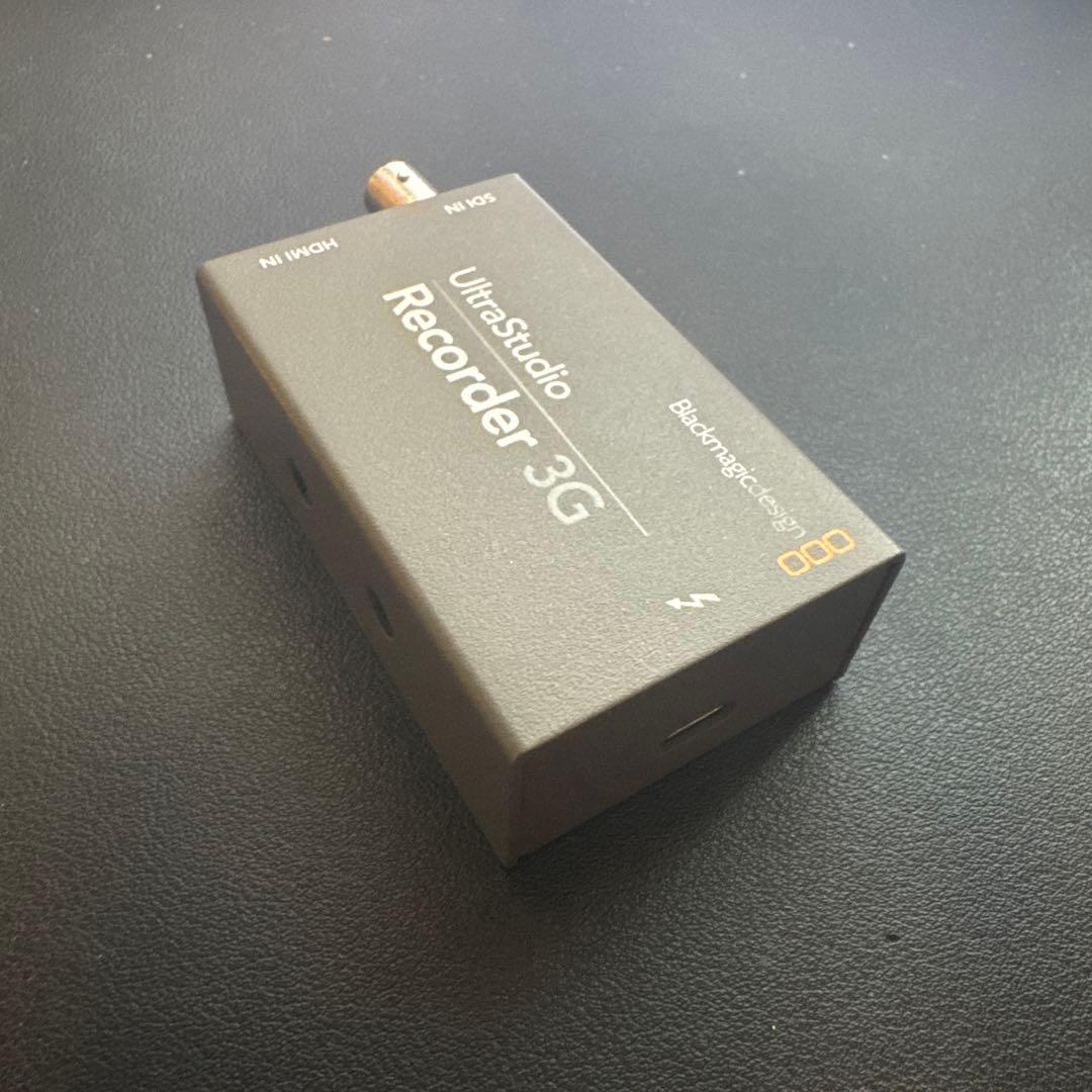 【ほぼ新品】Blackmagic UltraStudio Recorder 3G
