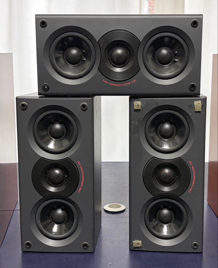 中古品ONKYO スピーカシステムセット5本セット