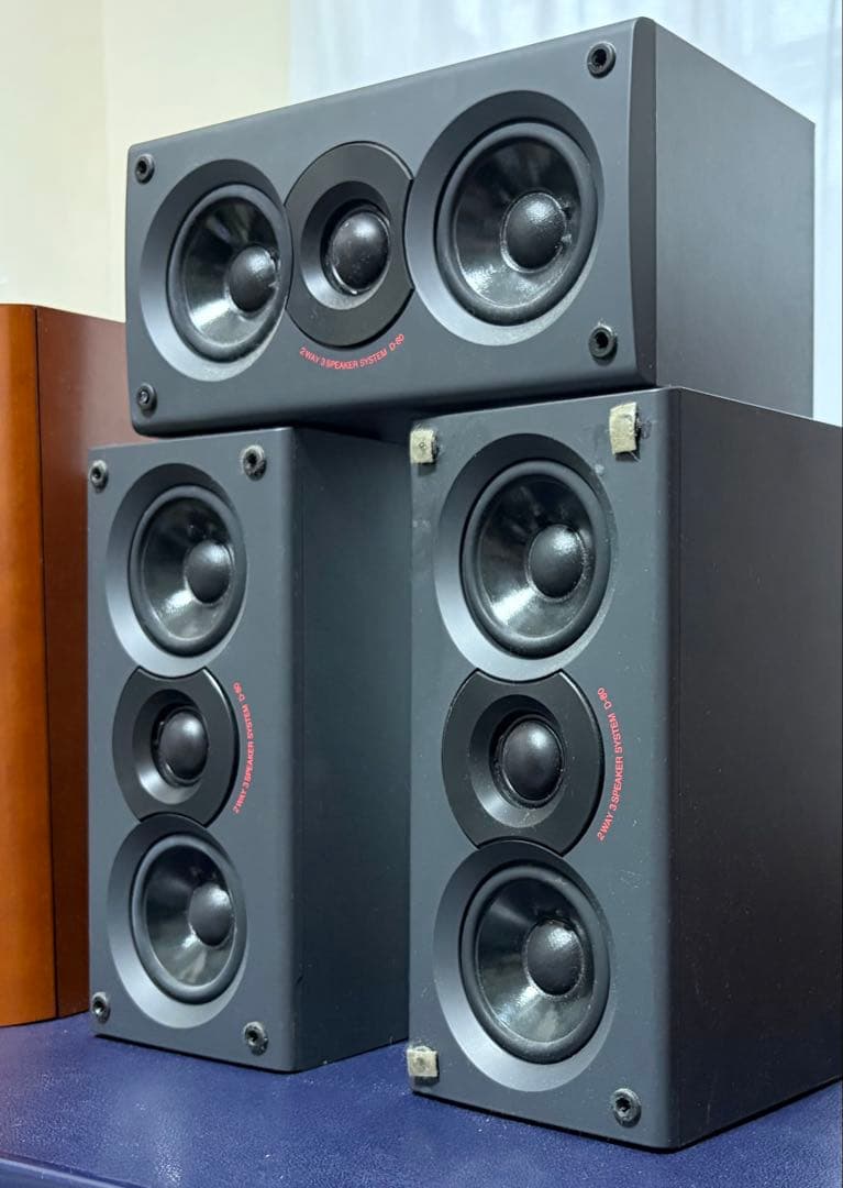 中古品ONKYO スピーカシステムセット5本セット