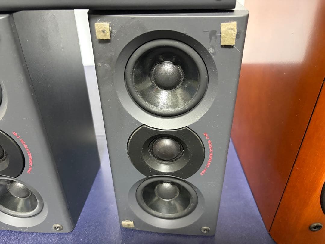 中古品ONKYO スピーカシステムセット5本セット