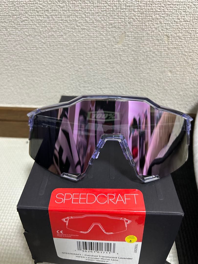 100% Speedcraft スポーツ用サングラス