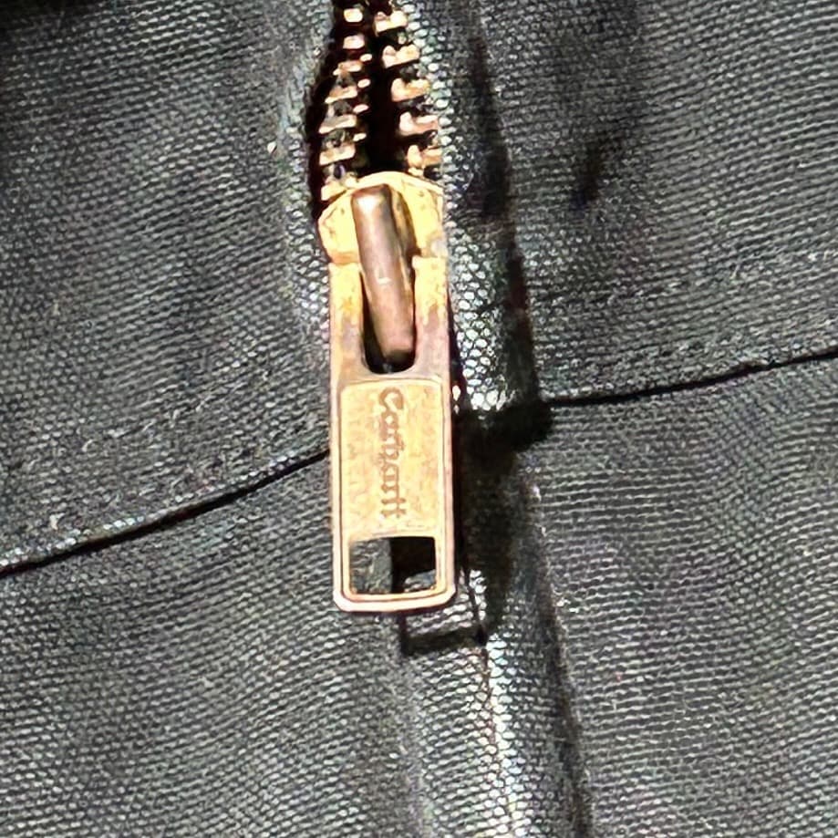 00s USA製 ブラック カーハート サンタフェジャケット ダックL