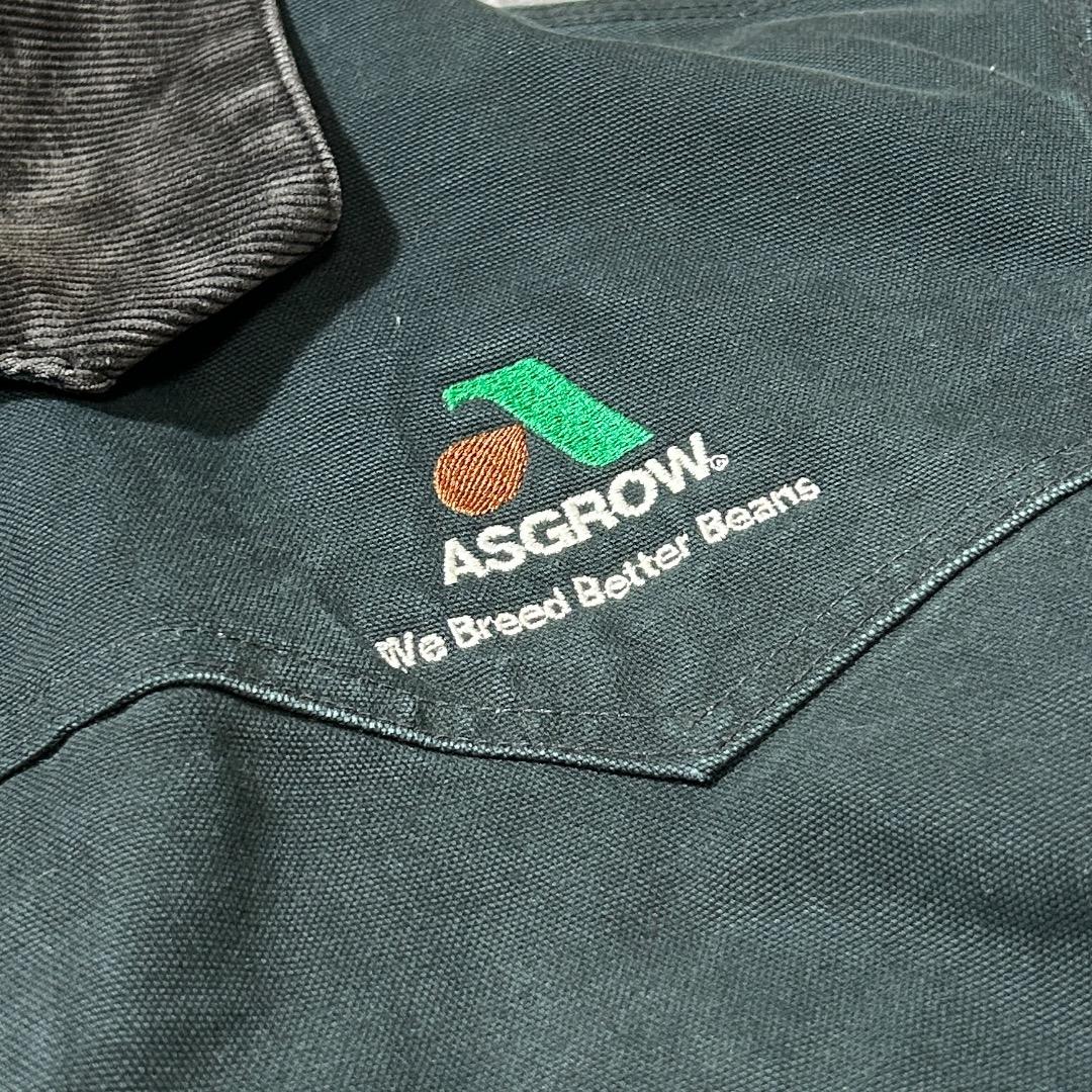 00s USA製 ブラック カーハート サンタフェジャケット ダックL