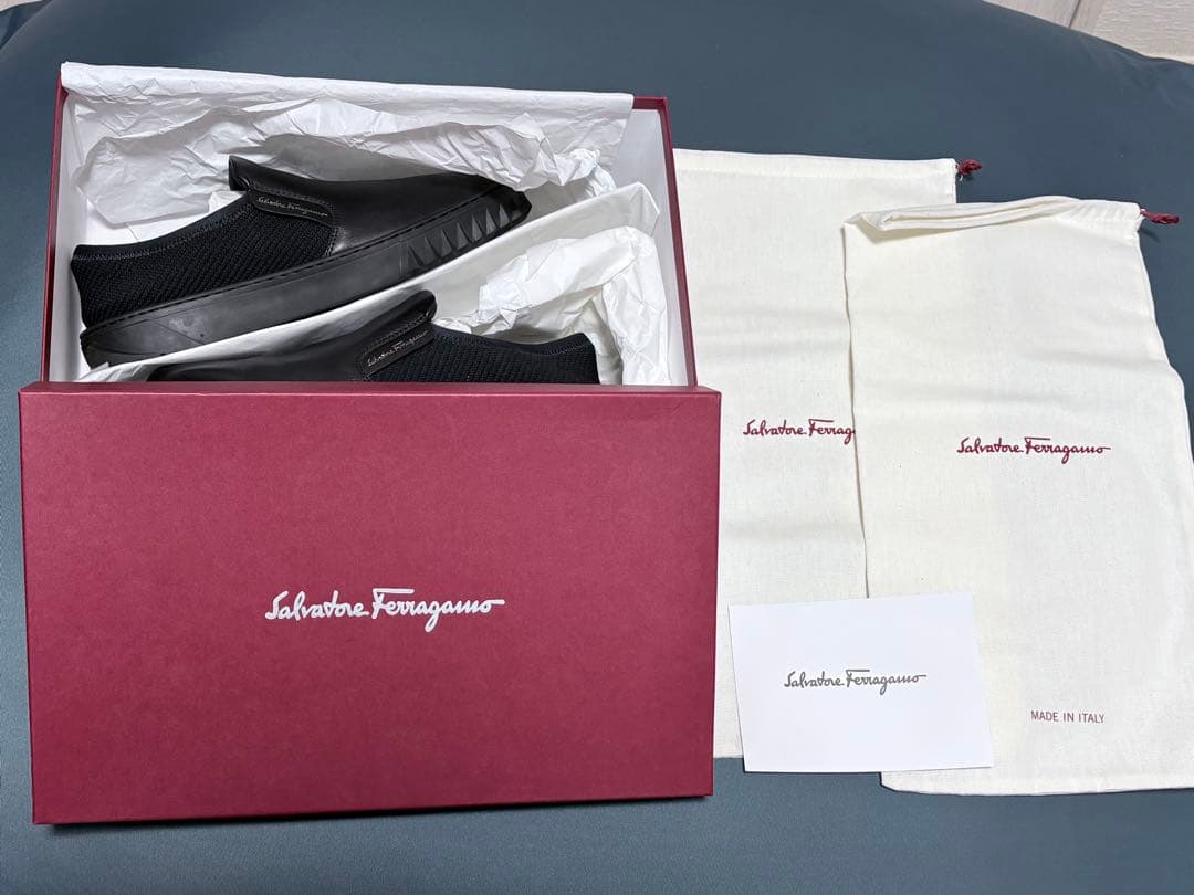 【希少•美品】Salvatore Ferragamo メンズ カジュアルシューズ