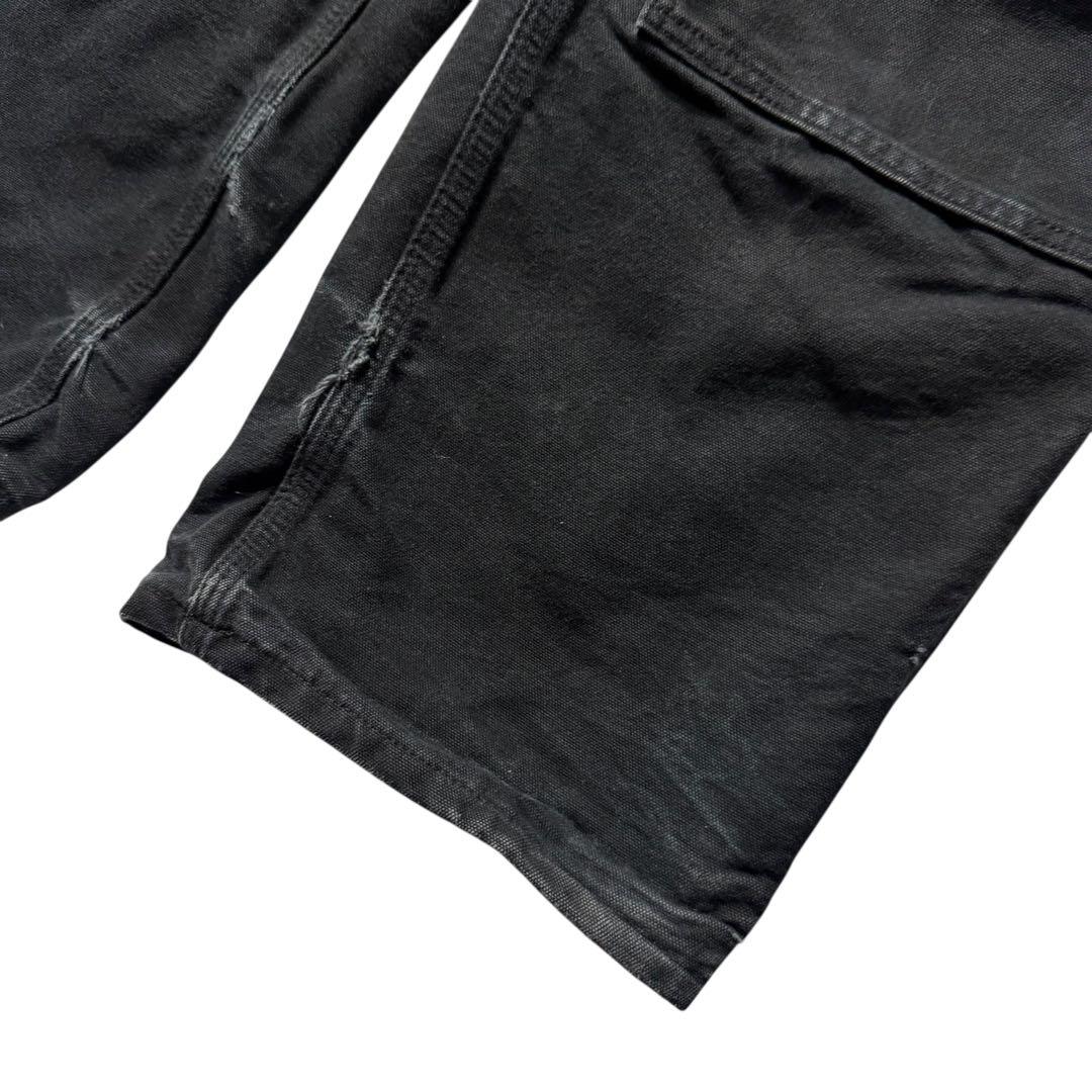 カーハート USA製 ダブルニーペインターパンツ ダック 黒 ビンテージ 00s