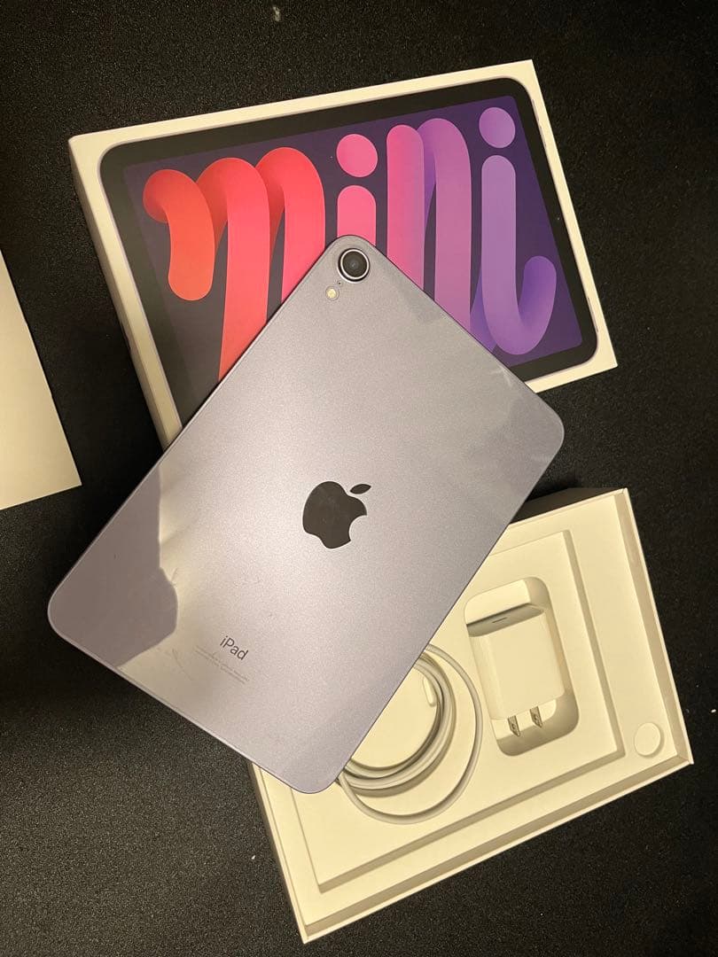 不動完全ジャンク iPad mini 6 64GB 第6世代 パープル