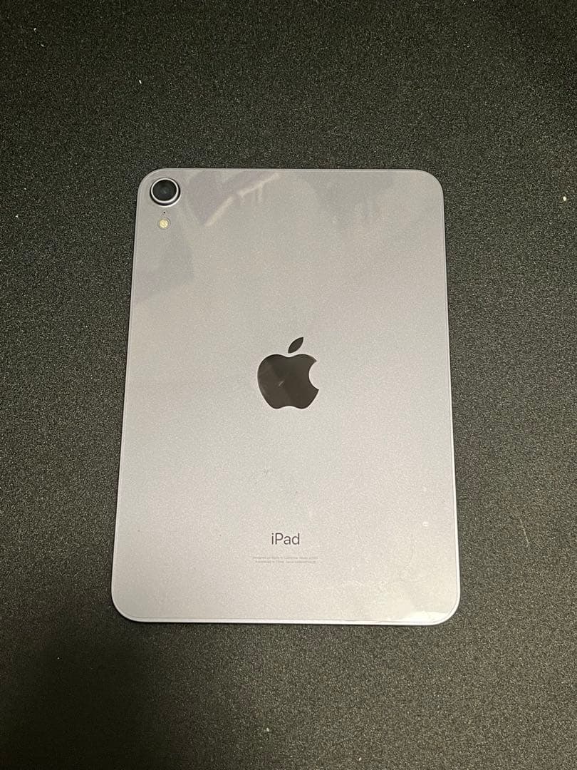 不動完全ジャンク iPad mini 6 64GB 第6世代 パープル