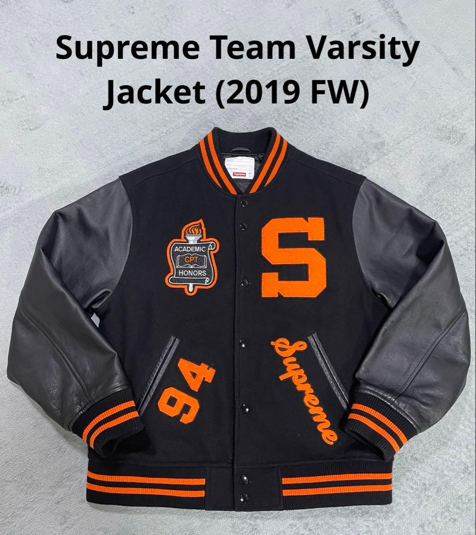 Supreme Team Varsity Jacket (2019 FW) 美品