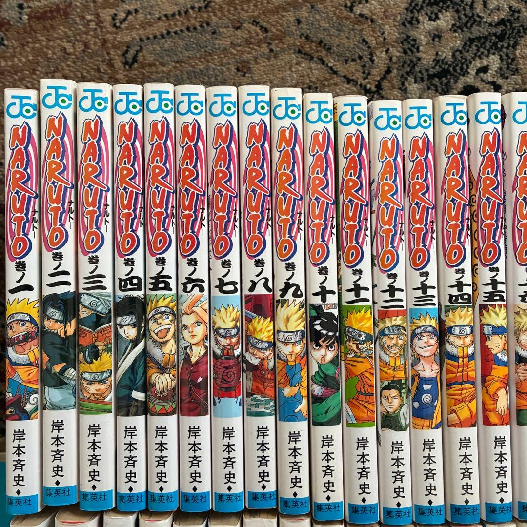 ナルト　naruto 全巻 1巻〜72巻　外伝付