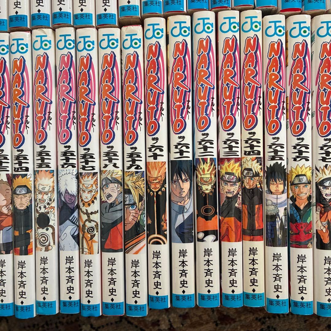 ナルト　naruto 全巻 1巻〜72巻　外伝付