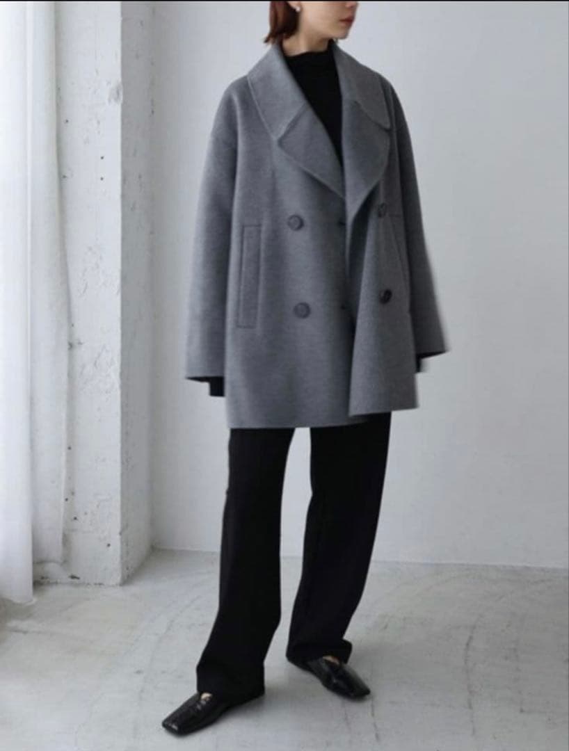 evernavy エバーネイビー ピーコート リバーPコート　アンドミー