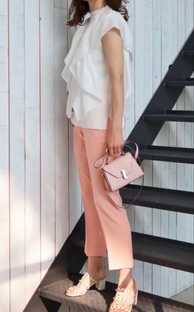 【レア】新品タグ付き　コーラルパンツ　セブンテンバイミホカワヒト