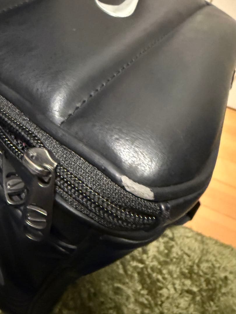 【激レア】NIKE レザー キルティング ボストンバッグ 2way ゴルフバッグ