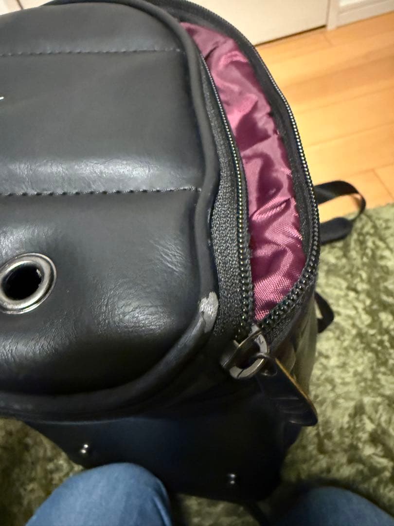 【激レア】NIKE レザー キルティング ボストンバッグ 2way ゴルフバッグ