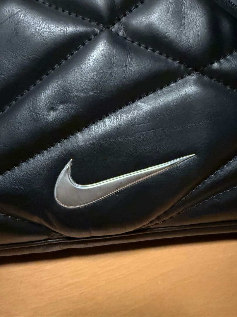【激レア】NIKE レザー キルティング ボストンバッグ 2way ゴルフバッグ