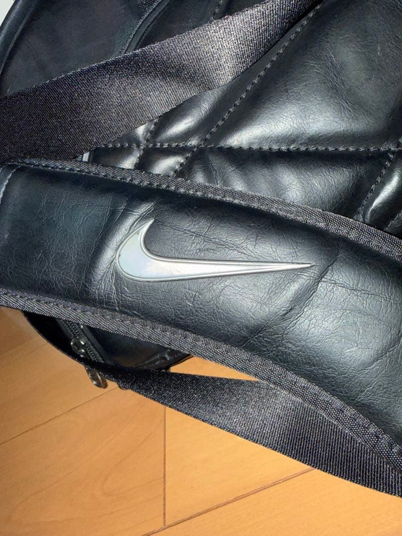 【激レア】NIKE レザー キルティング ボストンバッグ 2way ゴルフバッグ