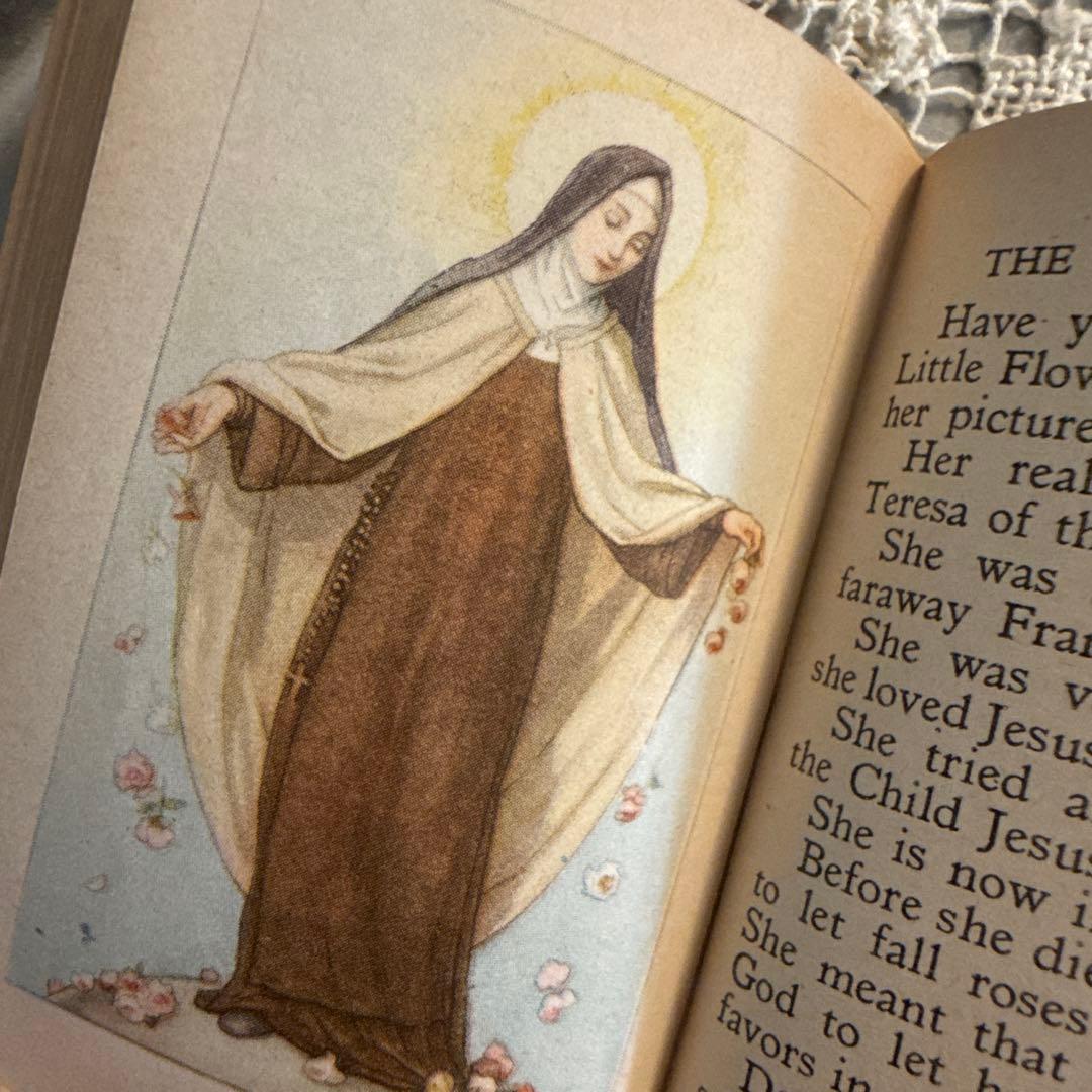 1940年アンティーク美しいmissel聖書セット　ジャンクジャーナル洋書　古書