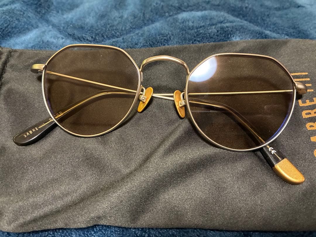 SABRE PACER サングラス SILVER/CLEAR BROWN