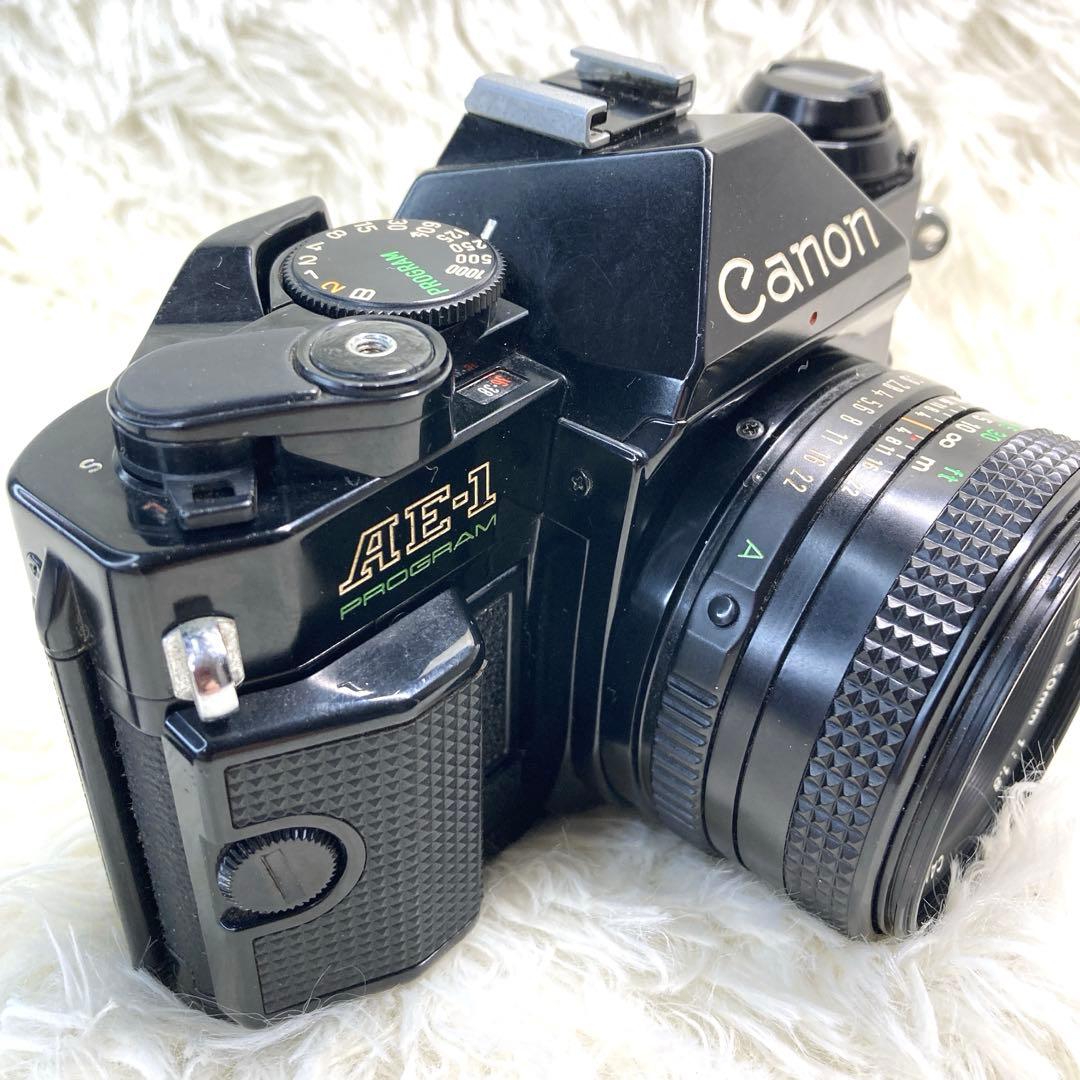 【美品】Canon AE-1 PROGRAM フィルムカメラ　キャノン