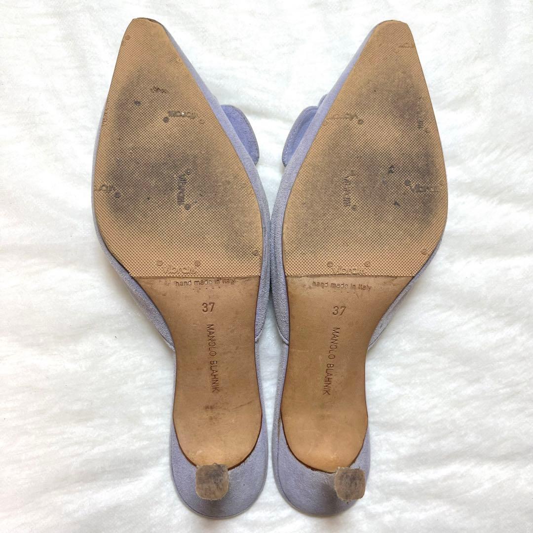 保存袋付★マノロブラニク　メイセール　ミュール　サンダル　サイズ37