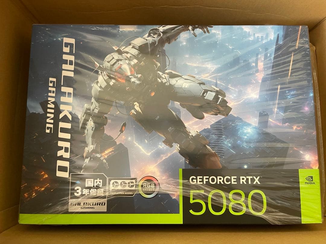 【説明文確認必須】RTX5080 GG-RTX5080-E16GB/OC/TP