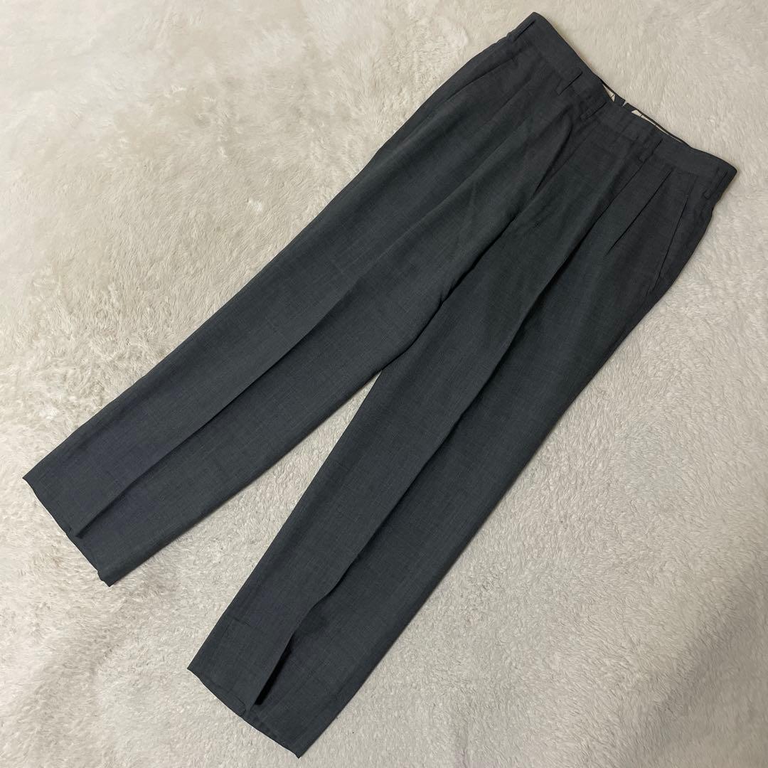 【美品】Ermenegildo Zegna　セットアップ　グレー　AB6 L相当
