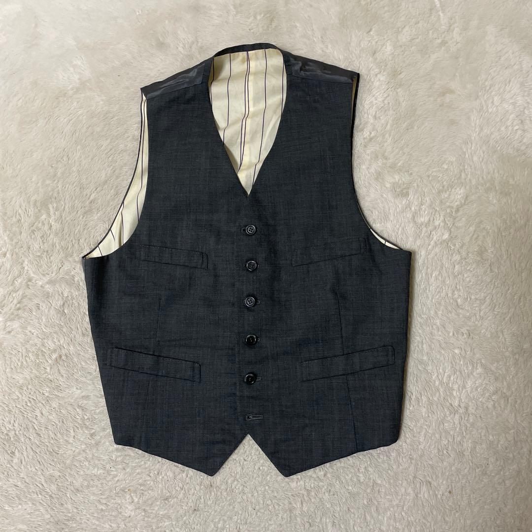 【美品】Ermenegildo Zegna　セットアップ　グレー　AB6 L相当