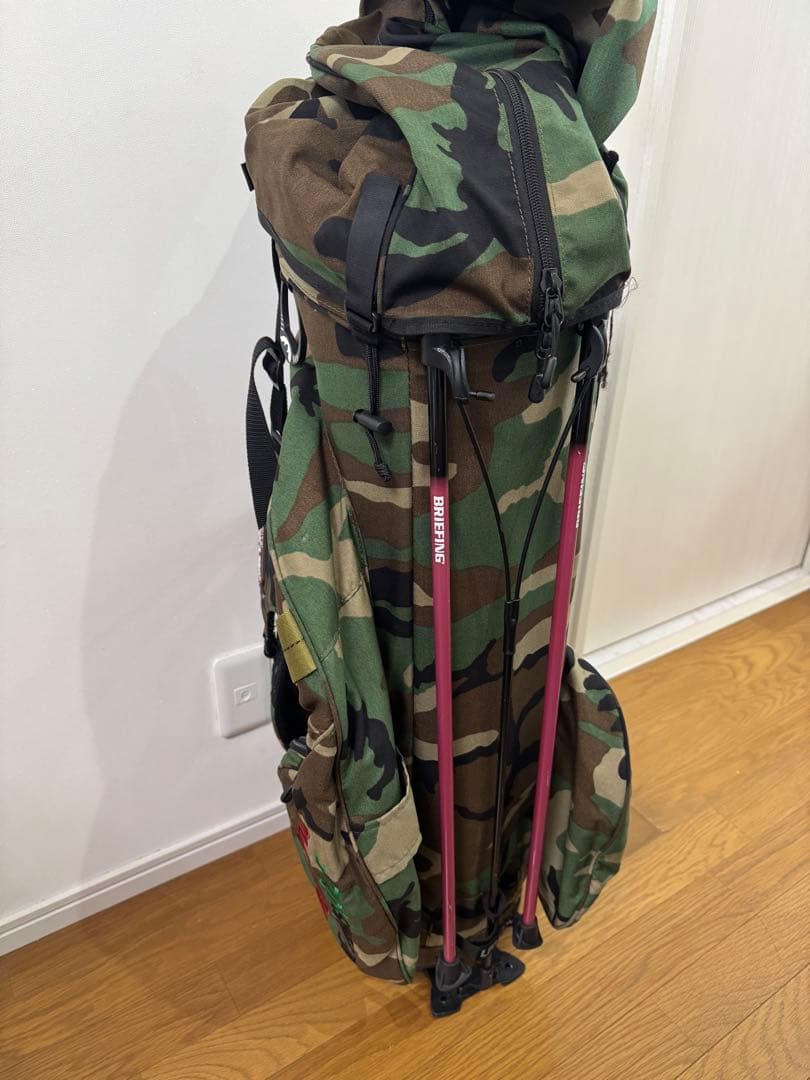 BRIEFING×SUNMOUNTAIN×BEAMSGOLF キャディーバッグ