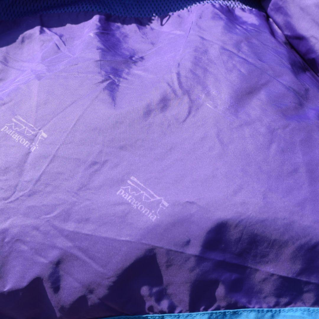 【希少・92年製】90s パタゴニア ガイドシェルジャケット ターコイズブルーM