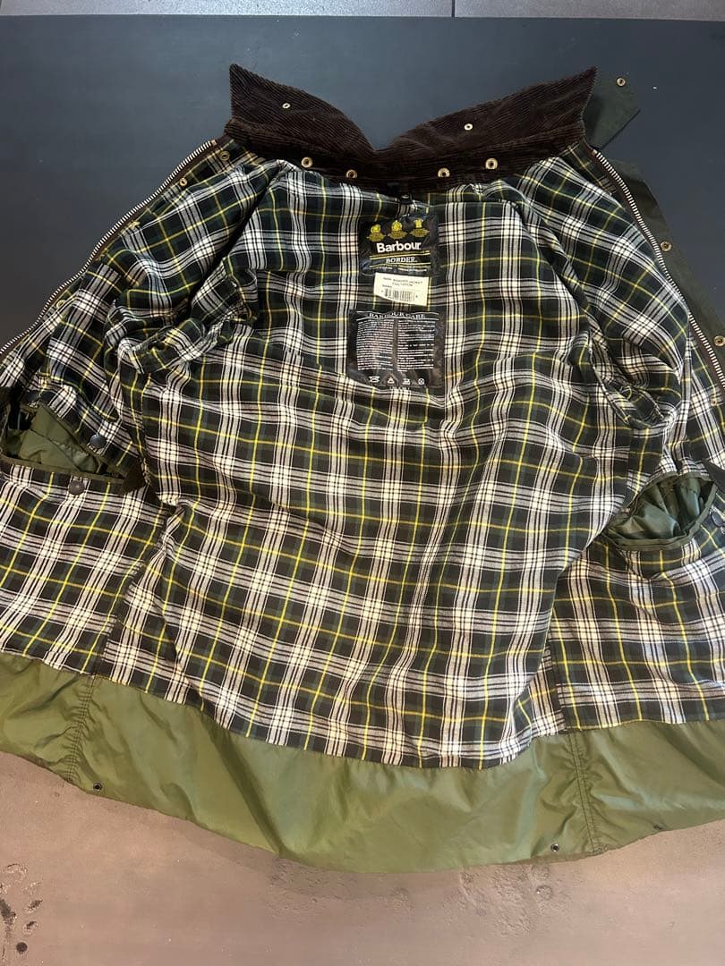 加*一様 barbour border 42 2000年製
