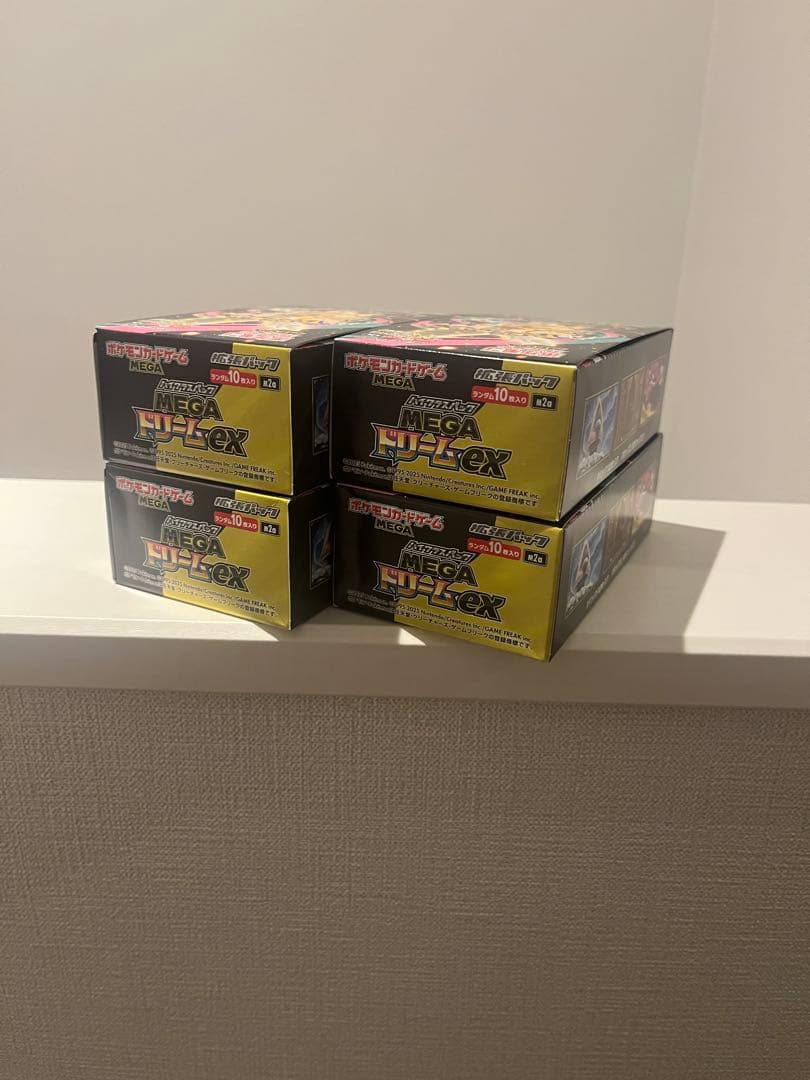 【新品未開封品】メガドリームex 10BOX（シュリ有6、シュリ無4）