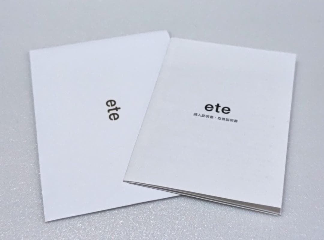 ete エテ ゴールドカラー SV925　SILVERバングル　40460