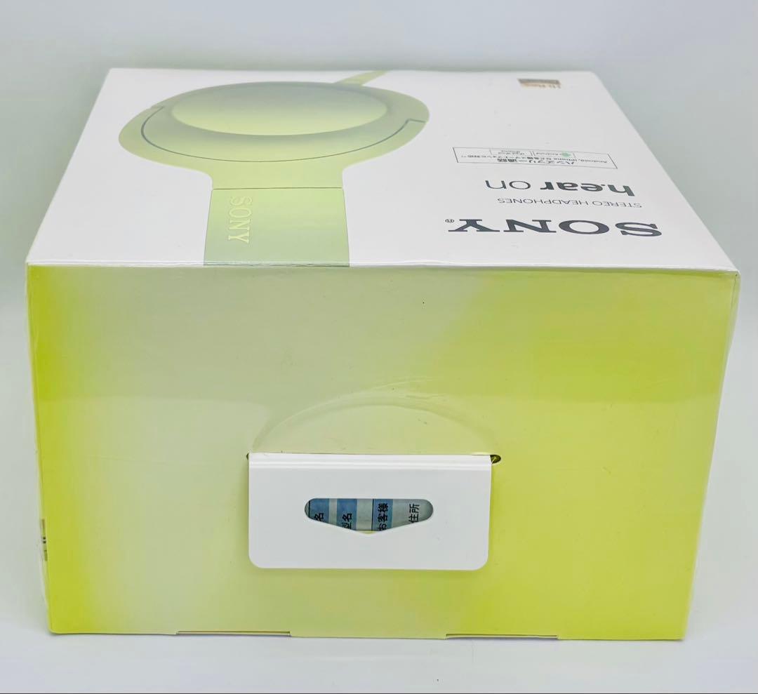 SONY h.ear on MDR-100A ライムイエロー　新品・未開封