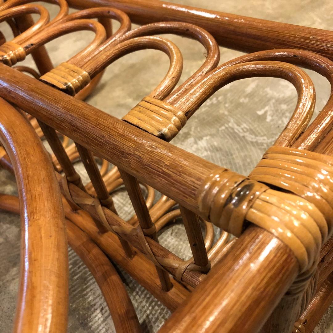 【ラタン】　棚　フリーラック　プランター　フラワーラック　飾り棚　ラタン家具