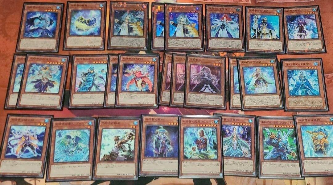 遊戯王　引退品　デッキ　スリーブ　パーツ　まとめ　セット