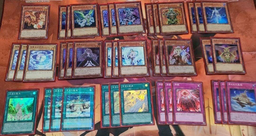 遊戯王　引退品　デッキ　スリーブ　パーツ　まとめ　セット