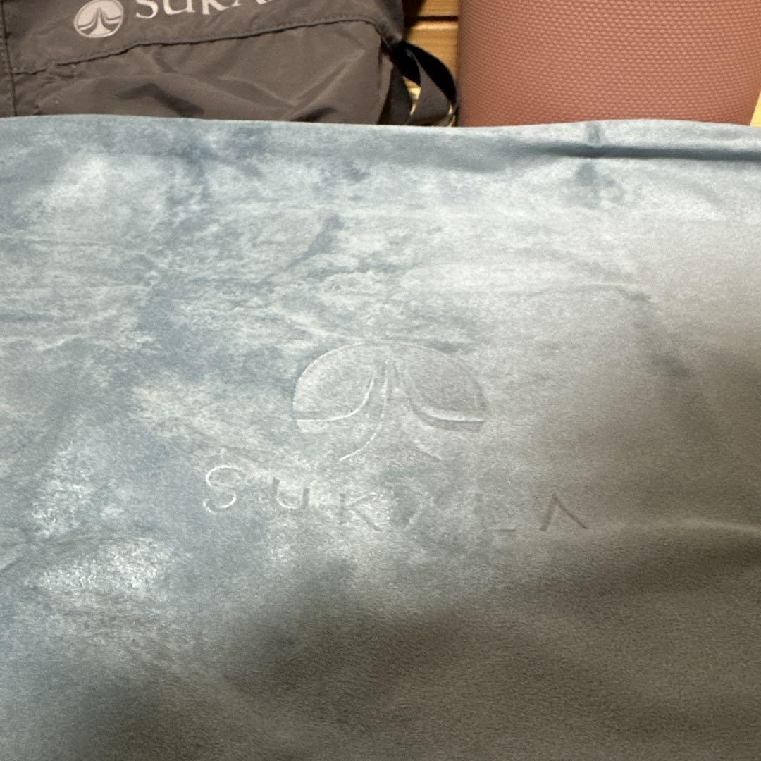 SUKALA ヨガマット ピンク リバーシブル ヨガラグ ケース（バッグ）付き