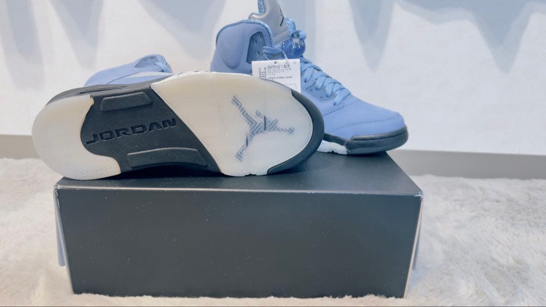 値下 JORDAN5 RETRO ジョーダン5 レトロ ユニバーシティブルー