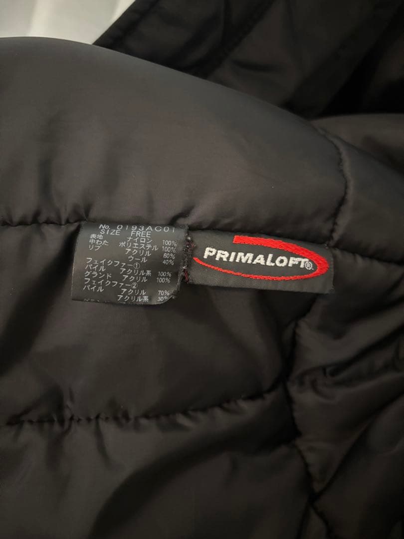 HYSTERIC GLAMOUR】プリマロフト コート ワッペン付き