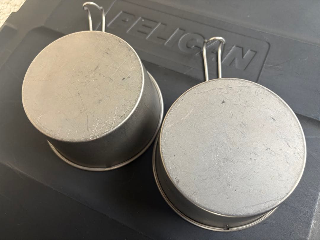 絶版 DANA DESIGN チタンシェラカップ 2個セット