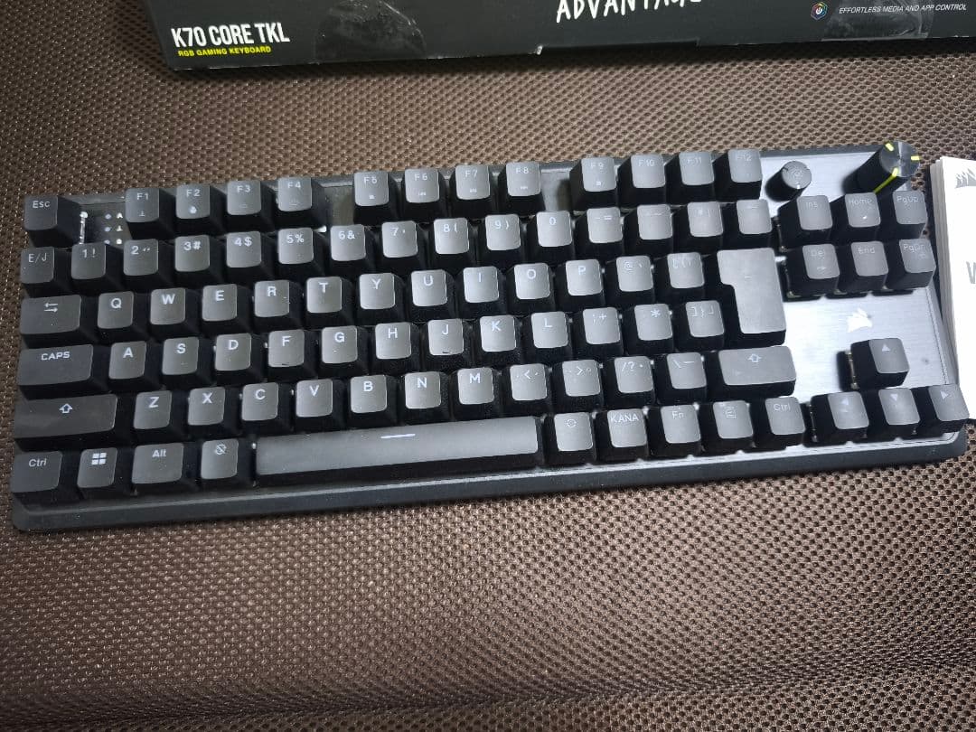 Corsair K70 CORE TKL 日本語レイアウト
