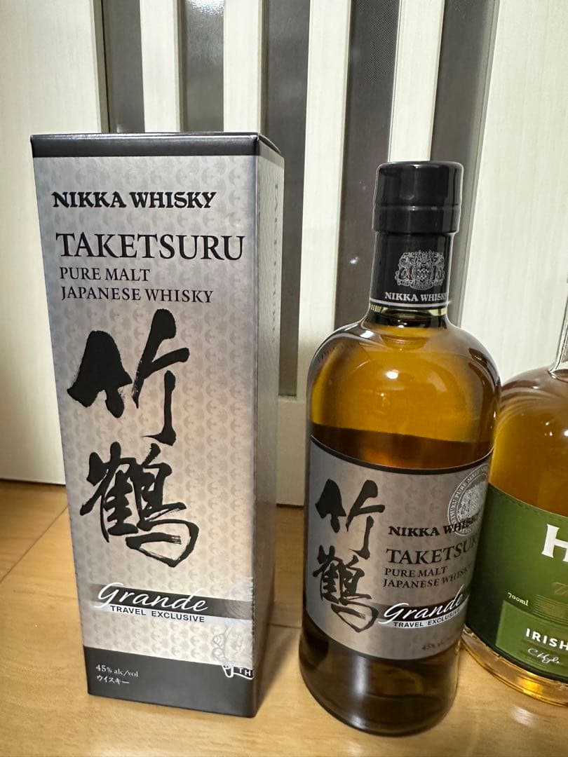 ニッカ 竹鶴 ピュアモルト グランデ トラベルエクスクルーシブ　Hyde ワイン