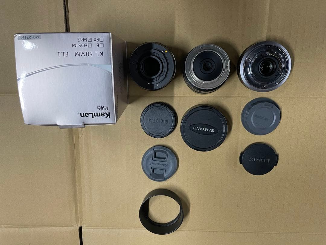 OLYMPUS OM-D E-M10 markⅡ 本体とレンズ3本　他