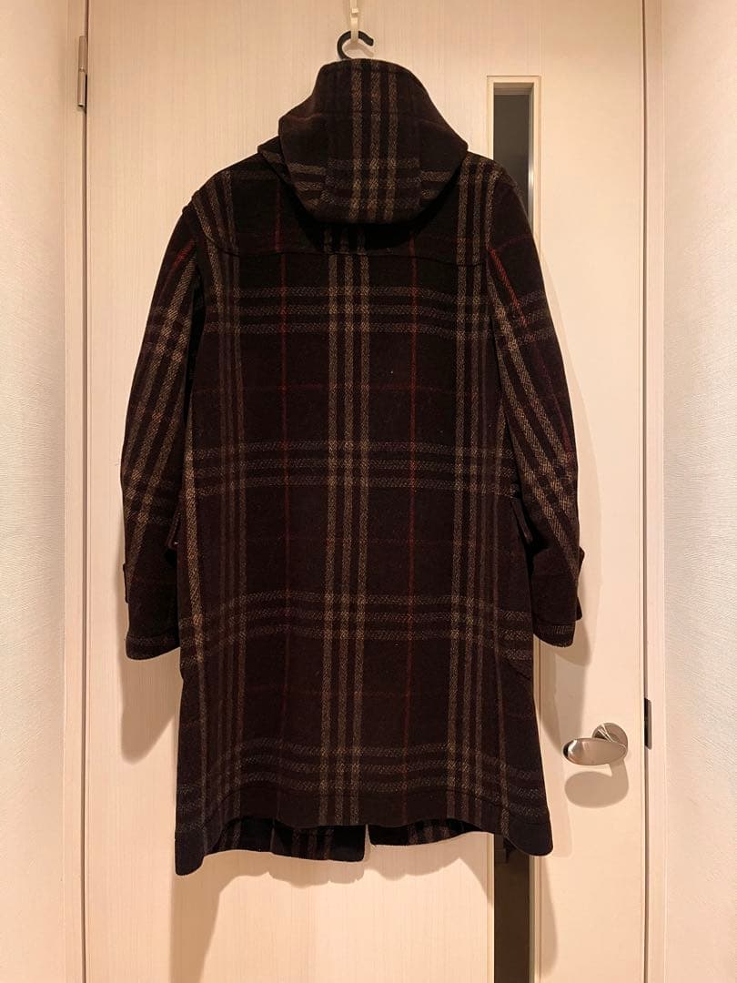 希少　Burberry チェック柄 ダッフルコート
