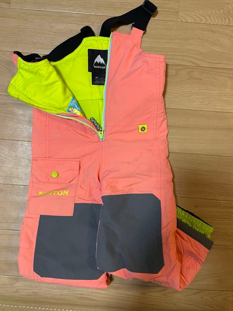 限定子供用スノーボードウェア Burton クラシックJK 4Tパンツ4Tセット