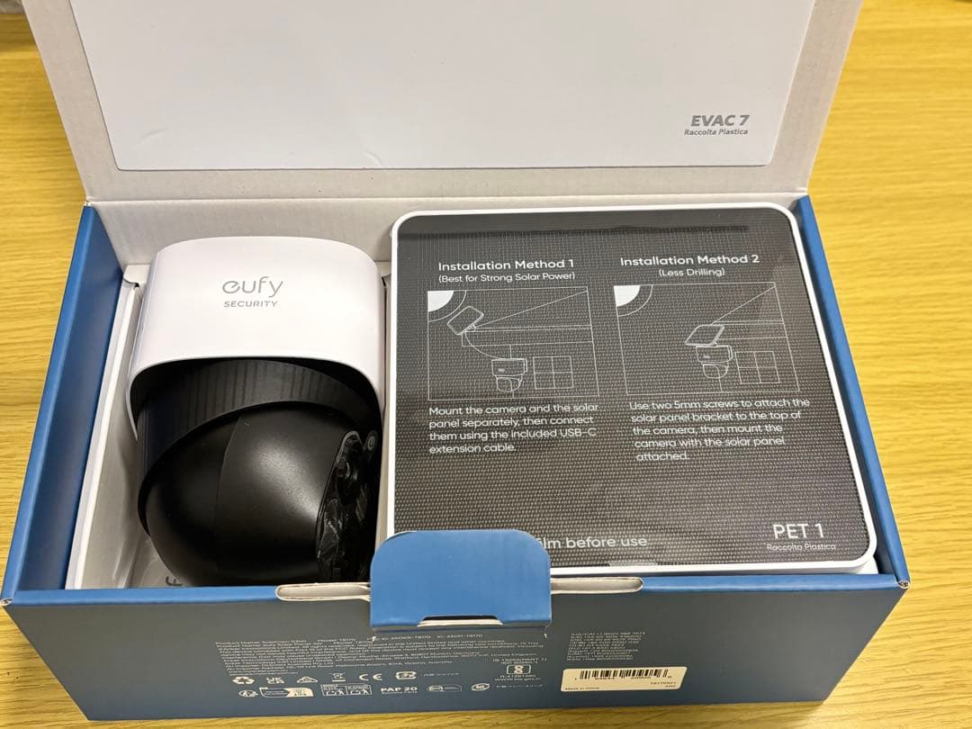 Anker eufy Security SoloCam S340 防犯カメラ