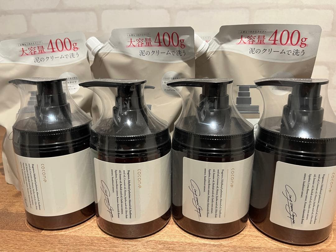 【たっぷり9点】コネ クレイクリームシャンプーお得まとめ売り！