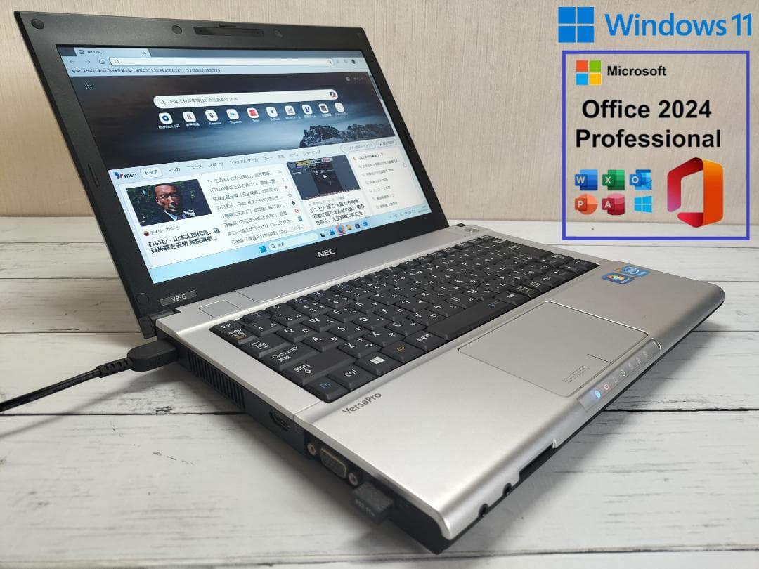 NEC VK15EB-G 12.1型TFF/Office2024/Win11