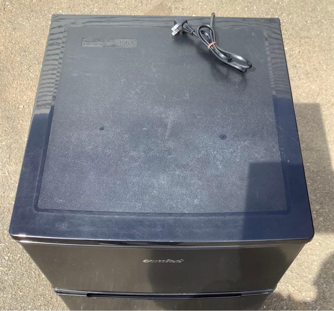 Confee 2ドア冷蔵庫 90L RCT90BL(E) 2023年製 日本美的