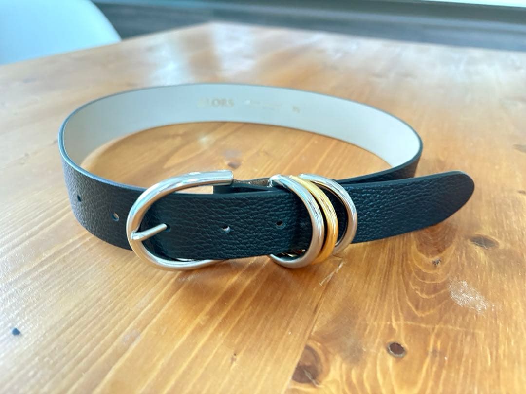 aLOLS ベルト（シルバー×ゴールド）